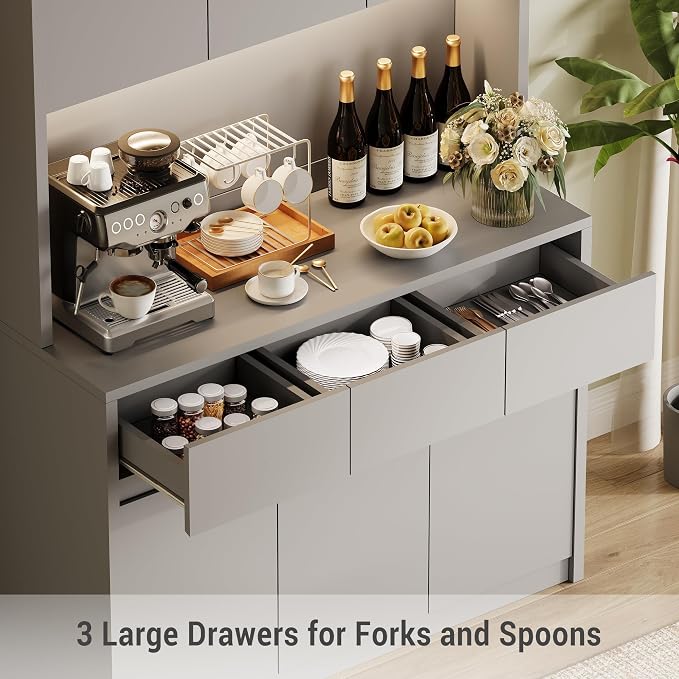 Grey-closed Cabinet