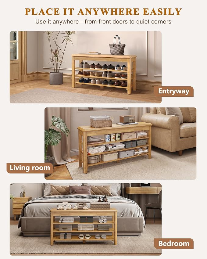 Natural-3 Tier(wood)
