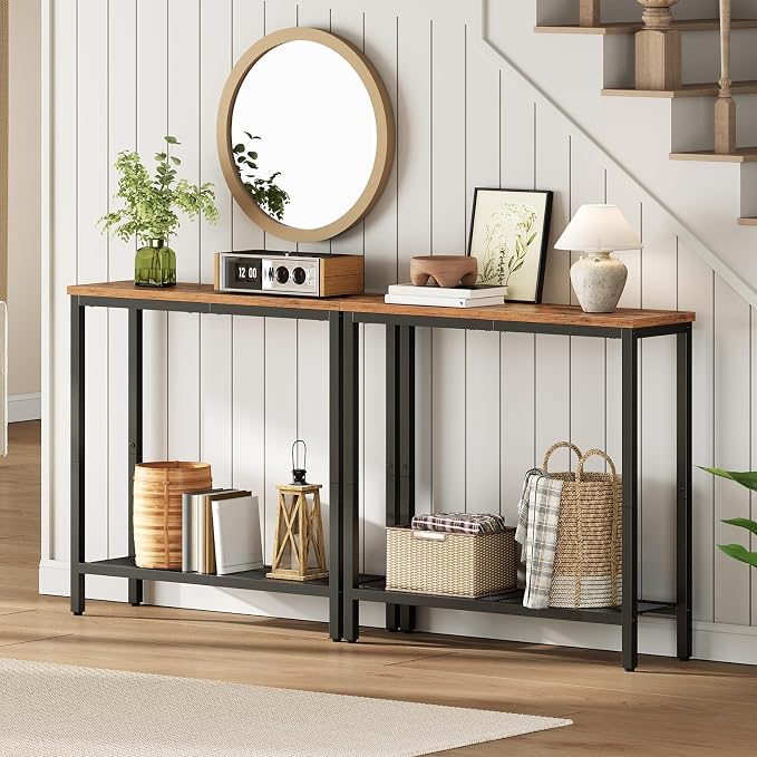 Rustic Brown + Black