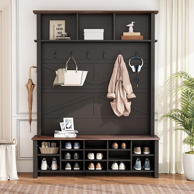 Black/Storage Shelves