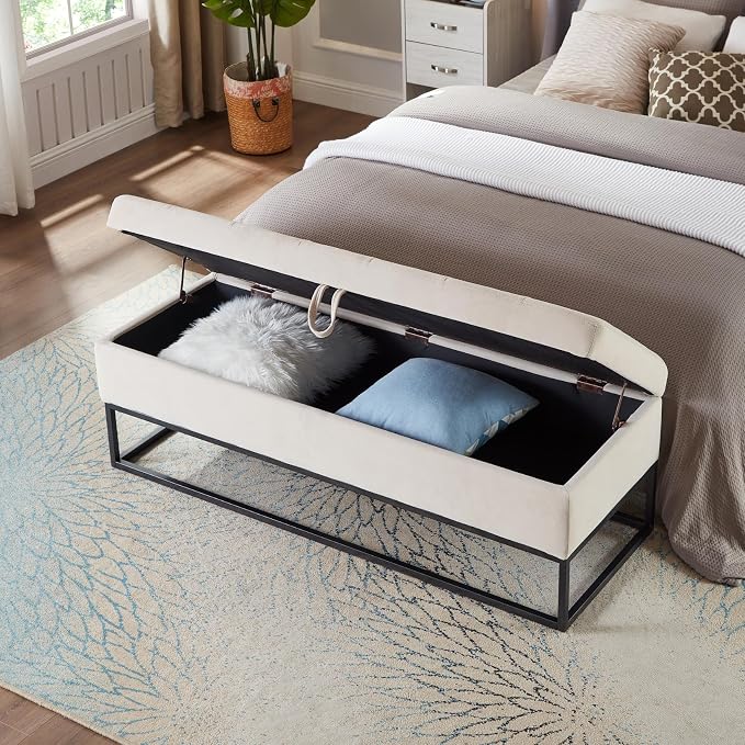 Beige Velvet 58.6''