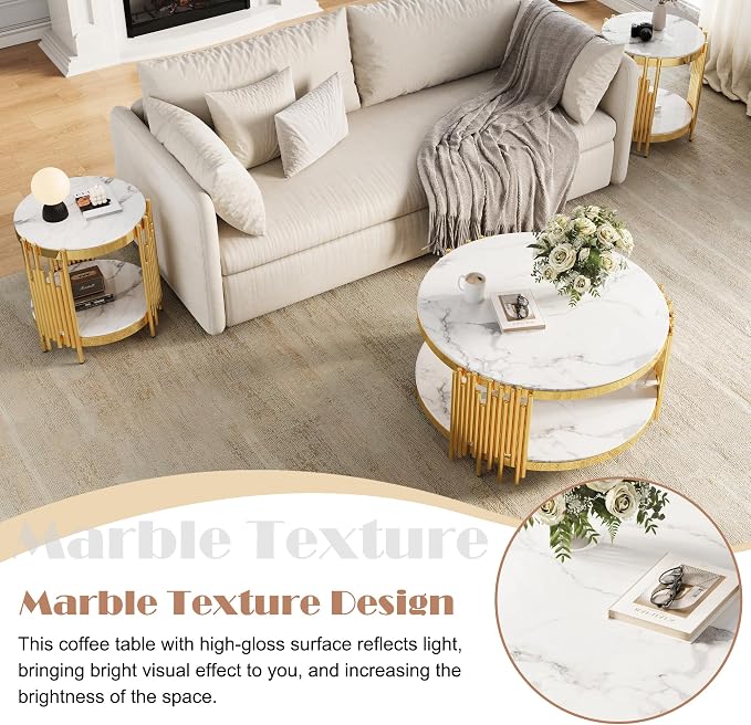 Gold+white