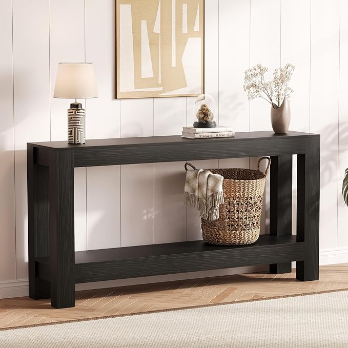 Black With Wood Grain
