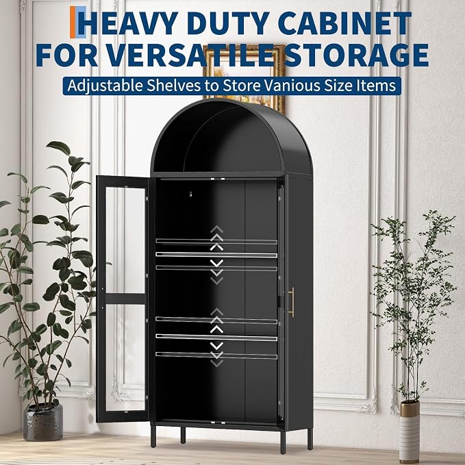 Black-full Glass Doors