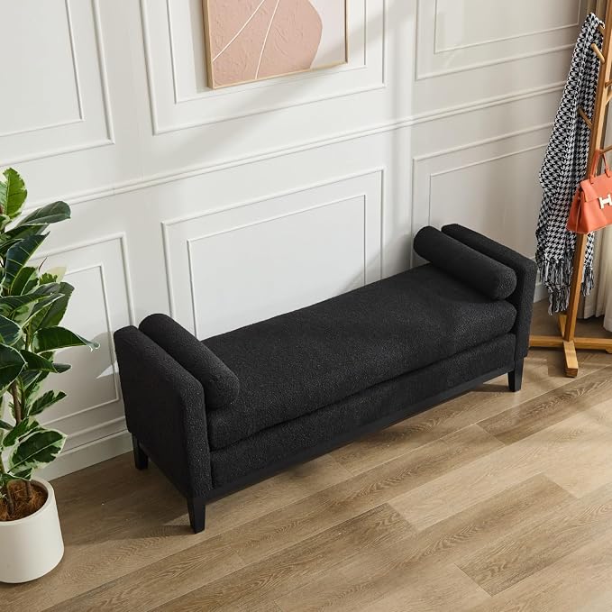 Black Wood Legs-boucle Black