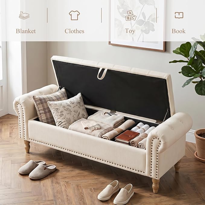 Beige-chenille