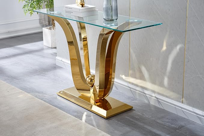Gold - Console Table