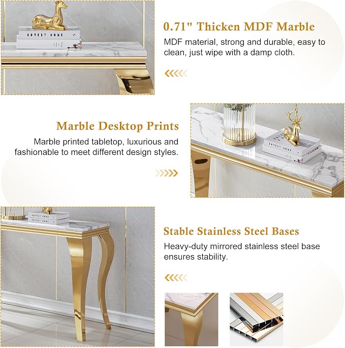 Gold&white