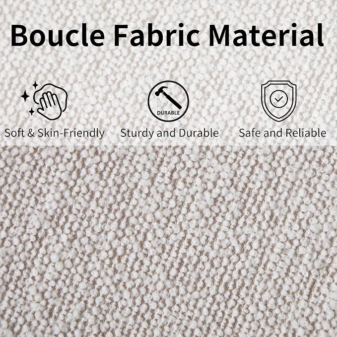 Beige; Sherpa; Set of 2