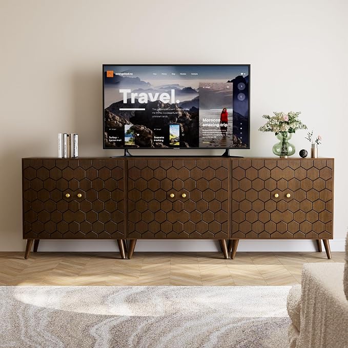 Brown Honeycomb Pattern