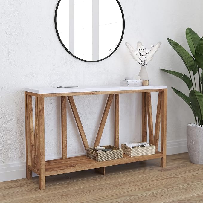 Warm Oak/Marble