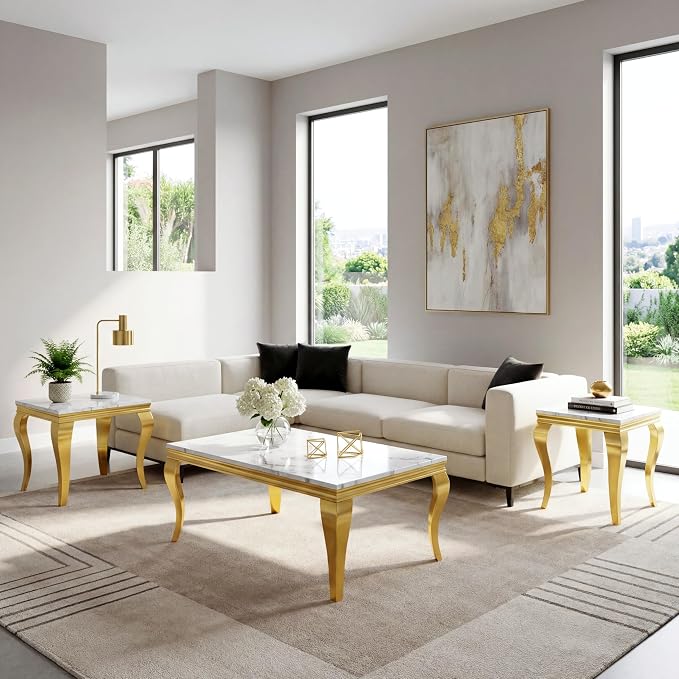 Gold&white