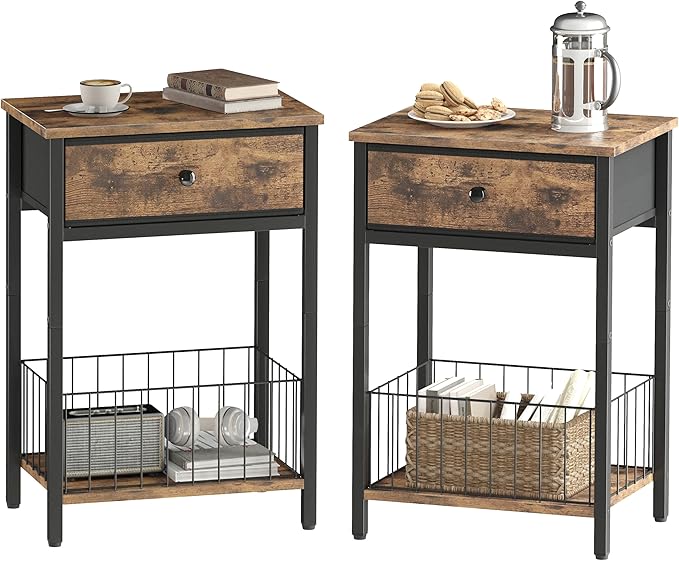 Rustic Brown & Black