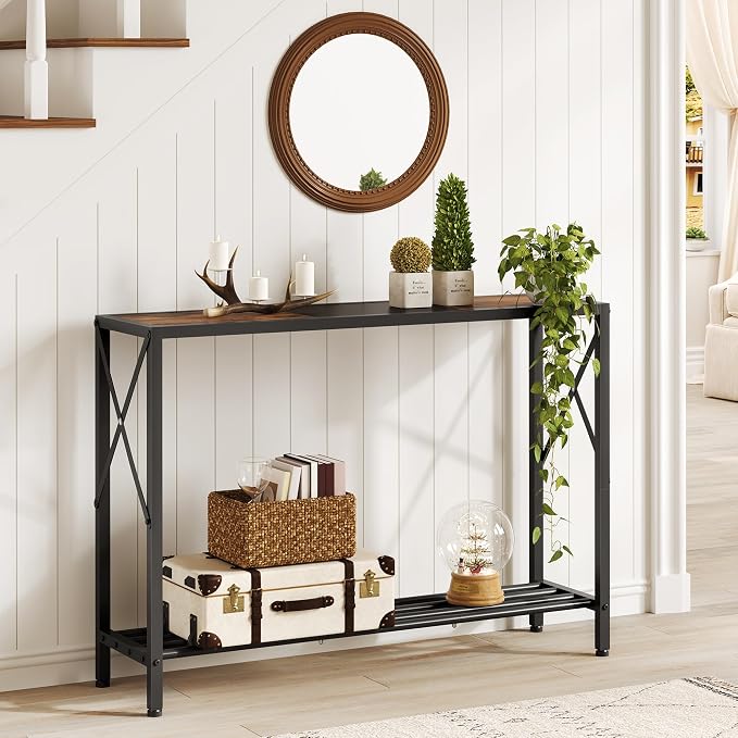 Rustic Brown & Black