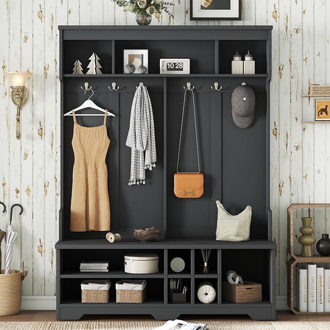 Black, Shoe Cubbies, 24
