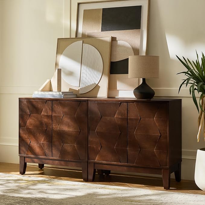 Walnut 2 Pcs 2-doors