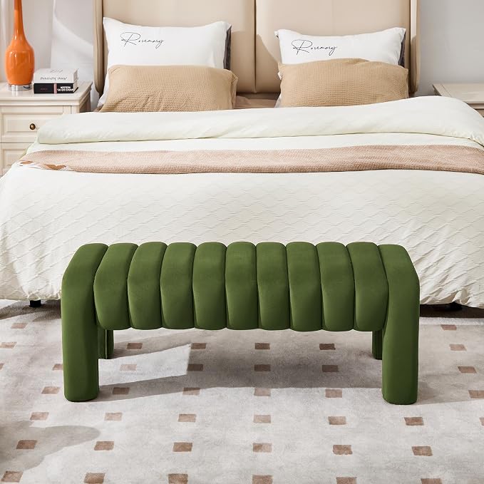 Olive Green Velvet