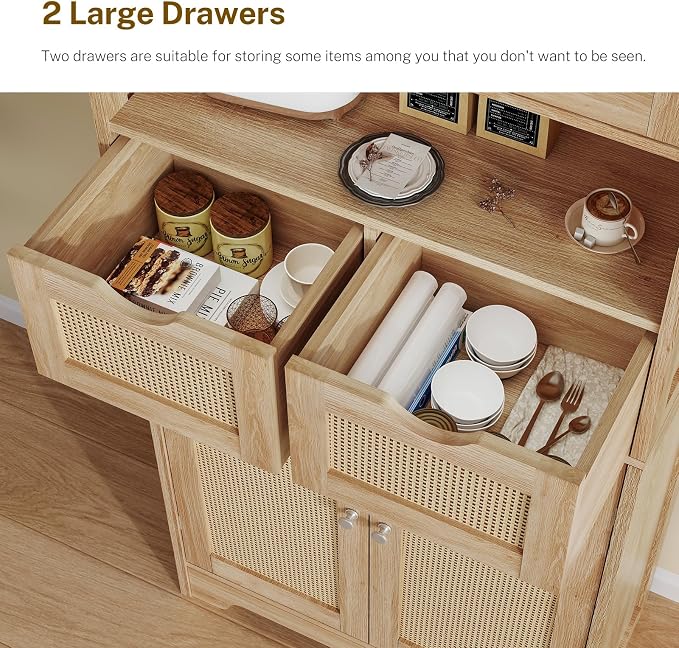 Natural-4 Shelves