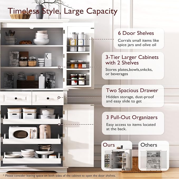 White 4-door 2-drawer + Mdf