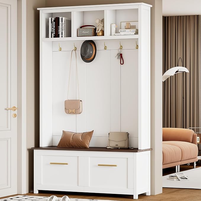 White/2 Drawers