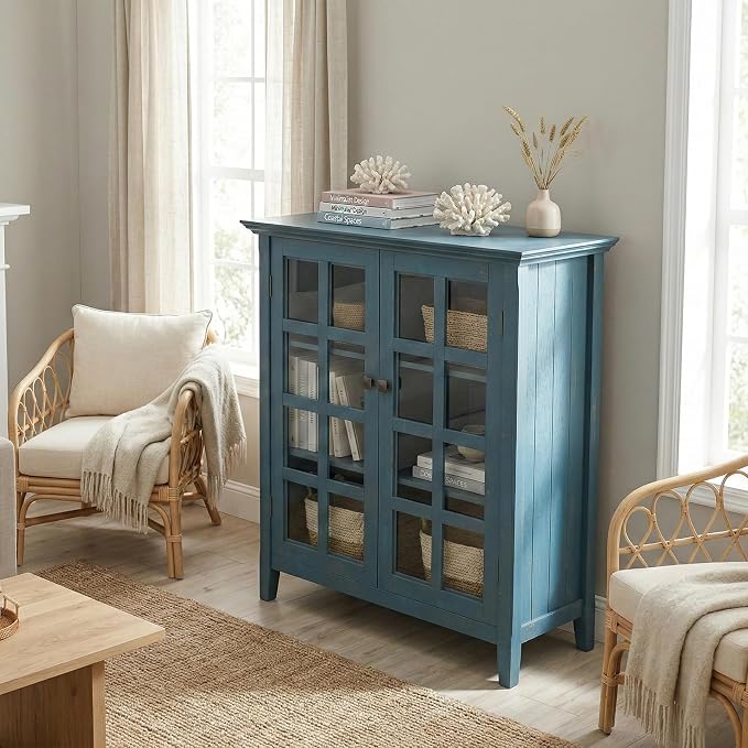 Distressed Coastal Blue