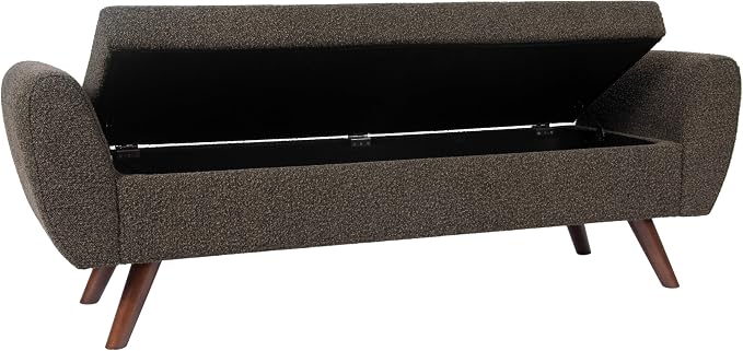 Dark Brown Boucle