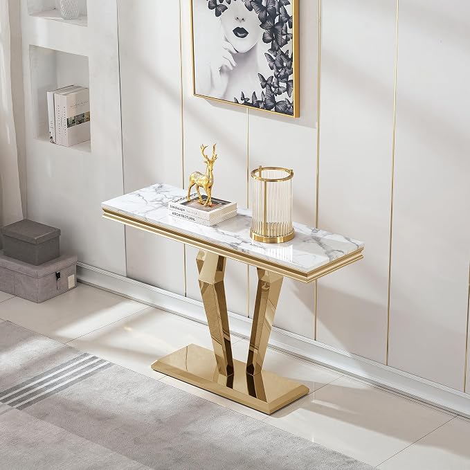 White/ Gold-diamond Legs