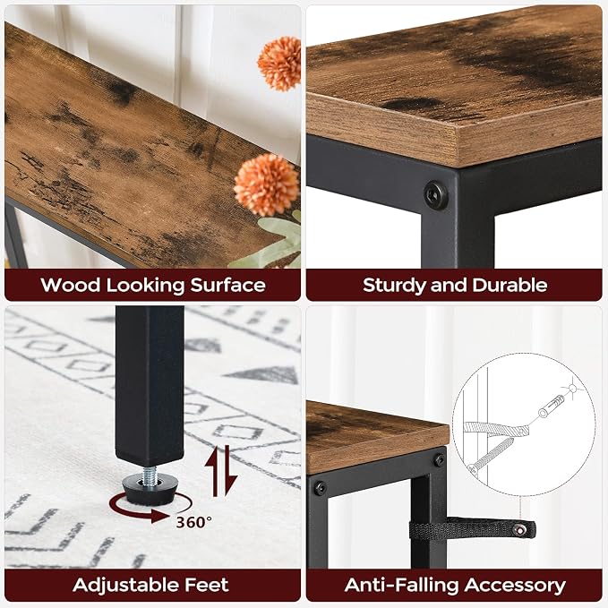 Rustic Brown + Black