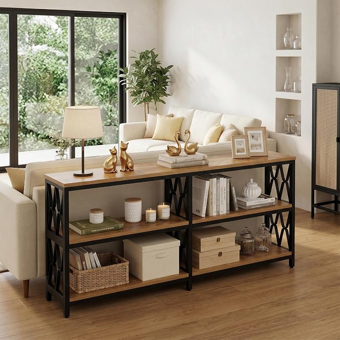 Natural Light Oak & Black