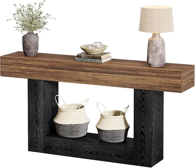 Rustic Brown & Black