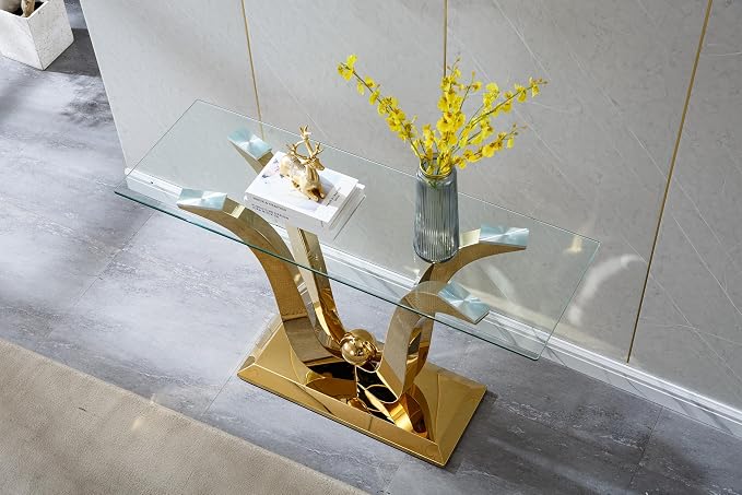 Gold - Console Table