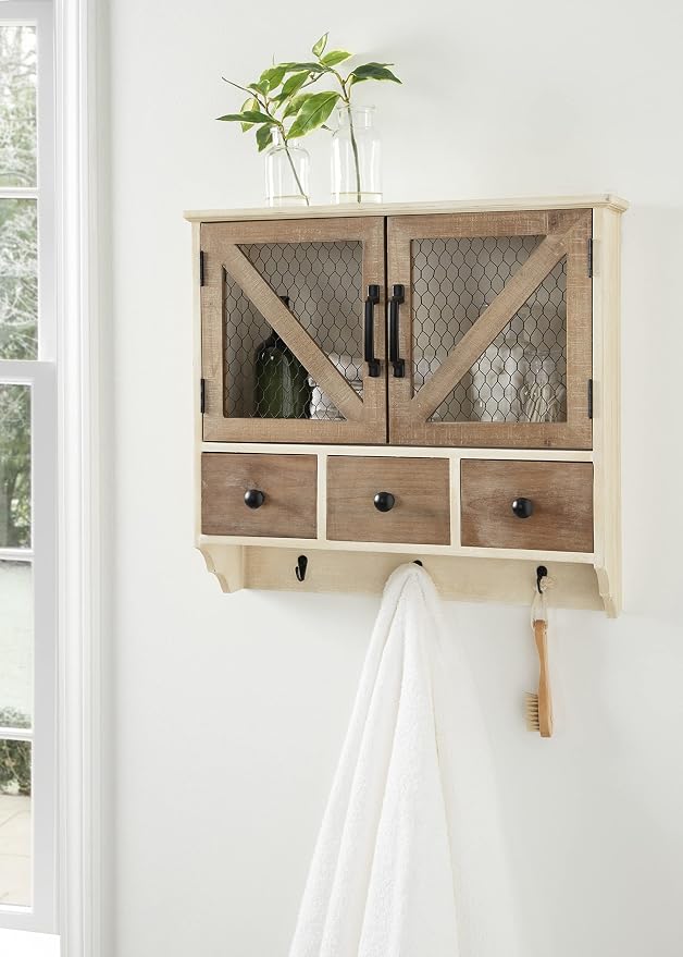Rustic Brown/White