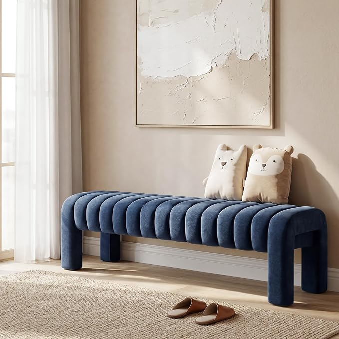 Blue Chenille