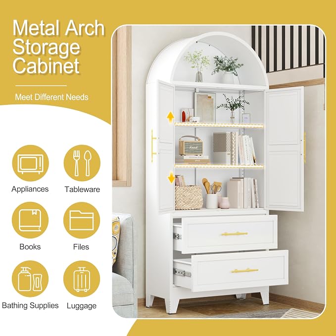 White-drawer