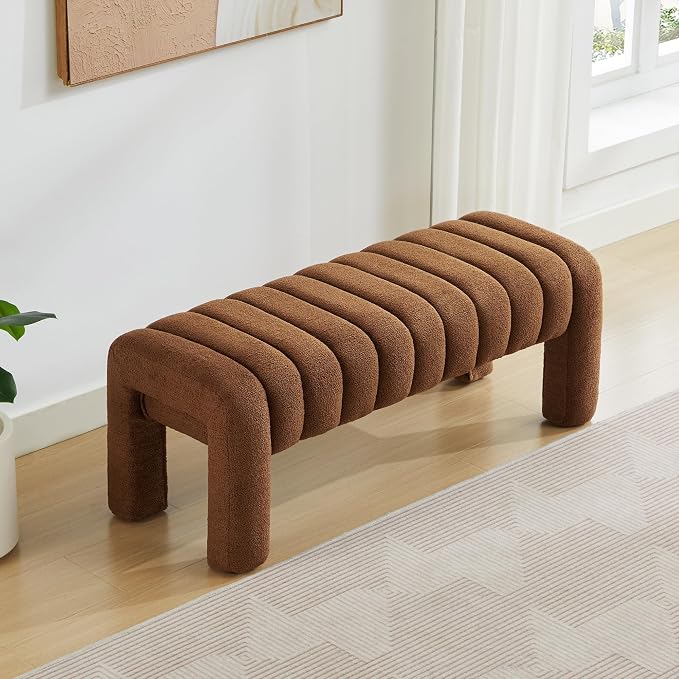 Rust Brown Boucle