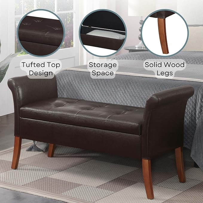Espresso Faux Leather