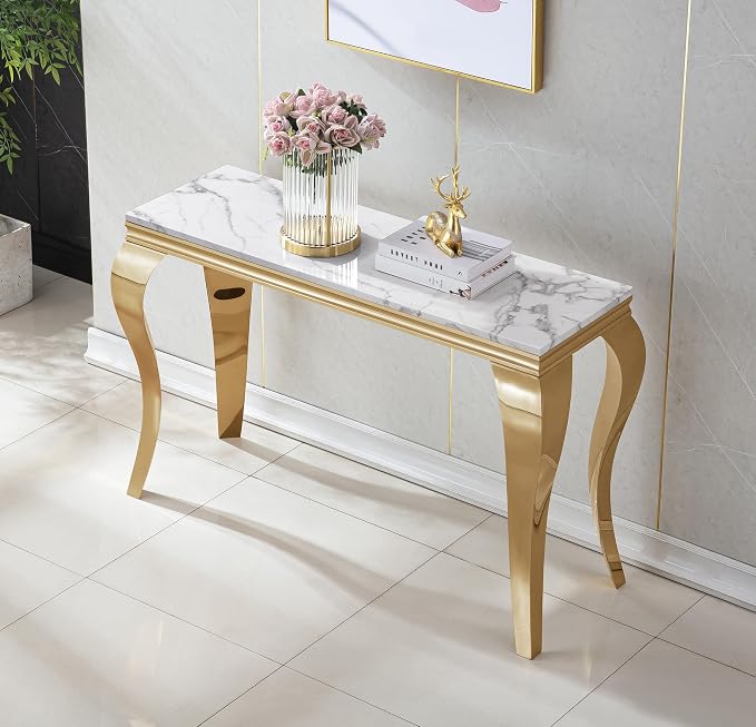 Gold-console Table