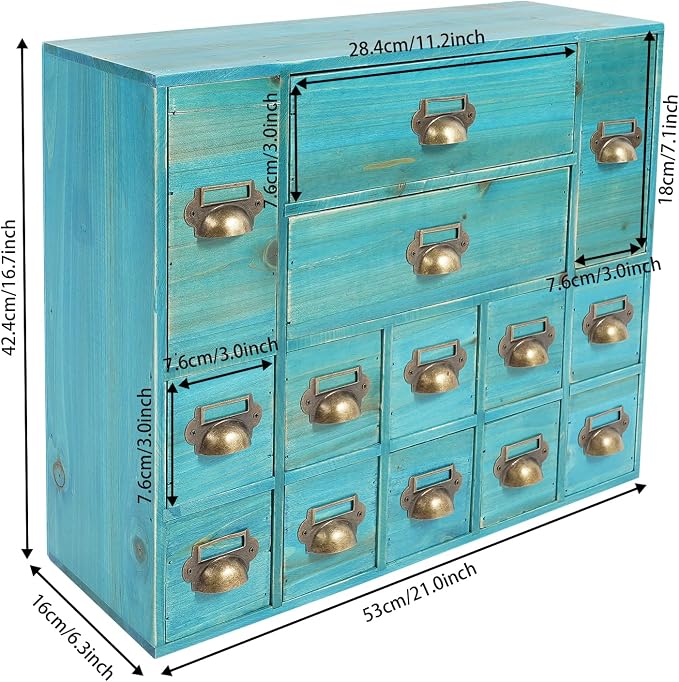 Blue-14 Drawer