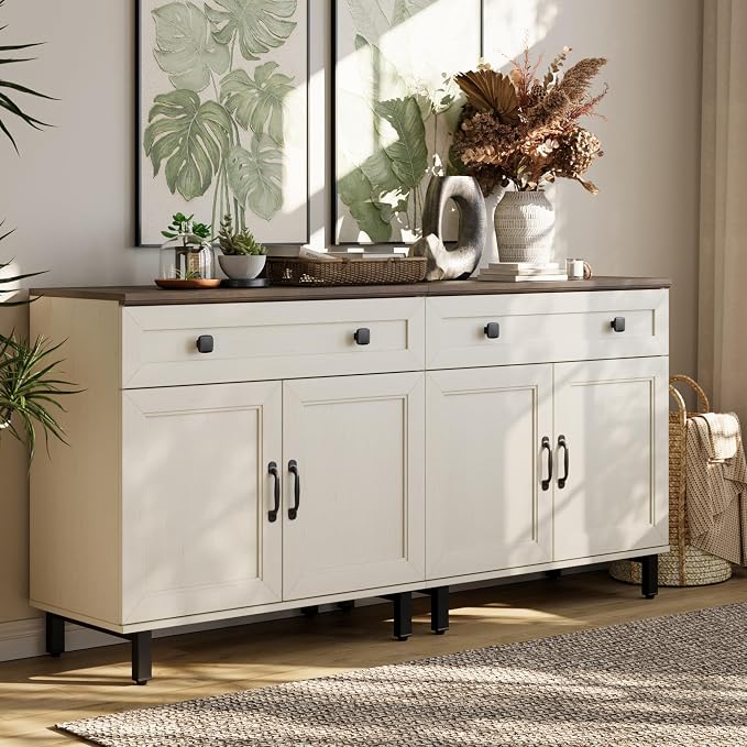 Rustic White Grain