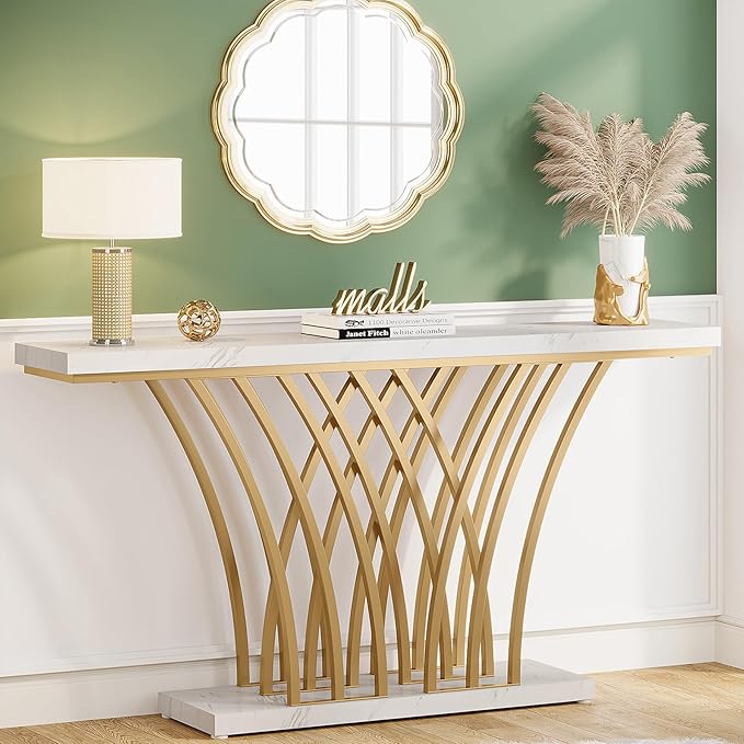 White Faux Marble