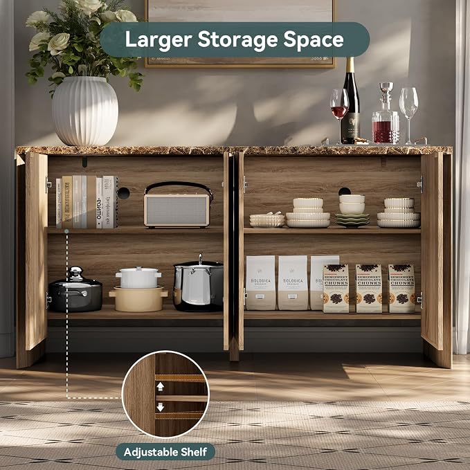 Natural Oak-4 Doors