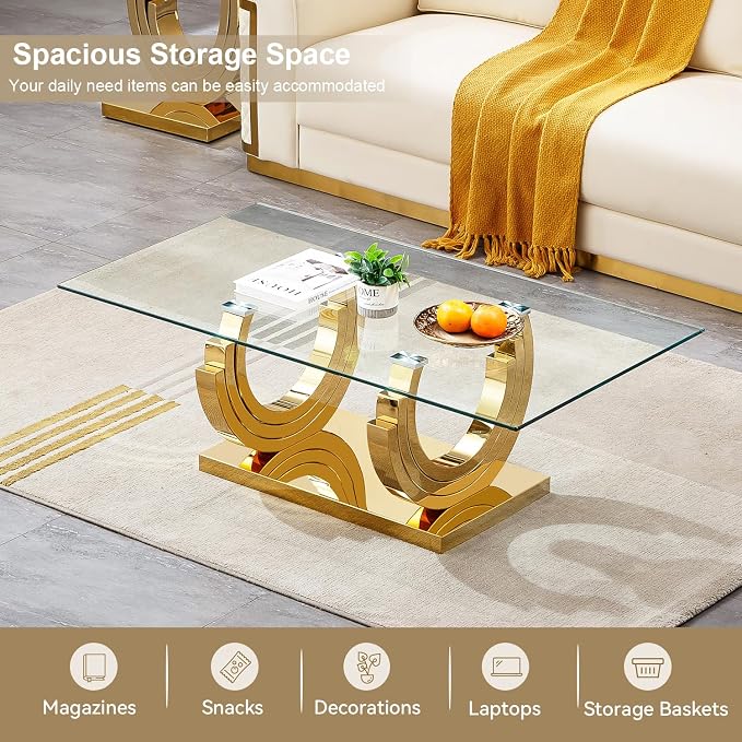 Gold-coffee Table