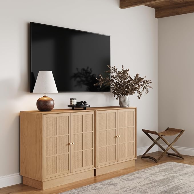 Raw Oak/Rattan
