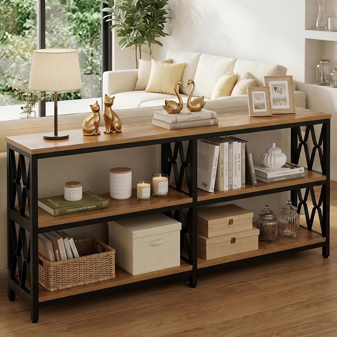 Natural Light Oak & Black