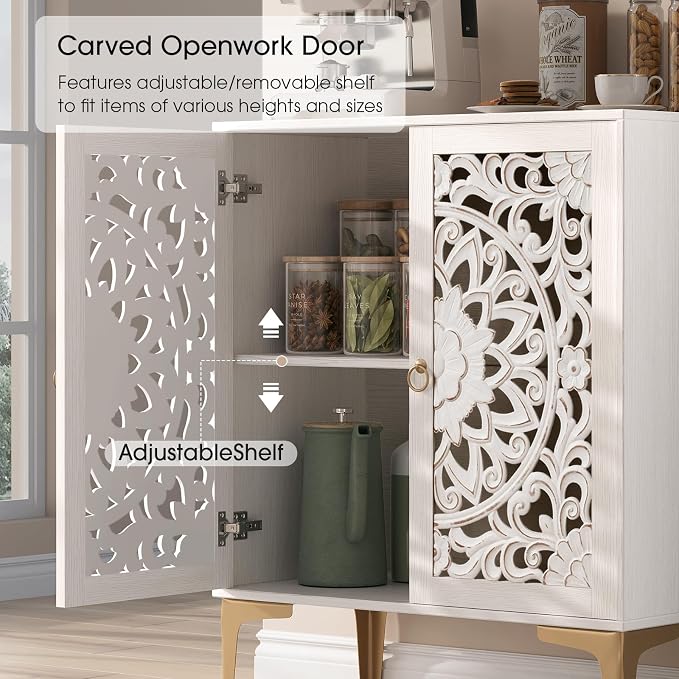 White & Gold_2 Doors