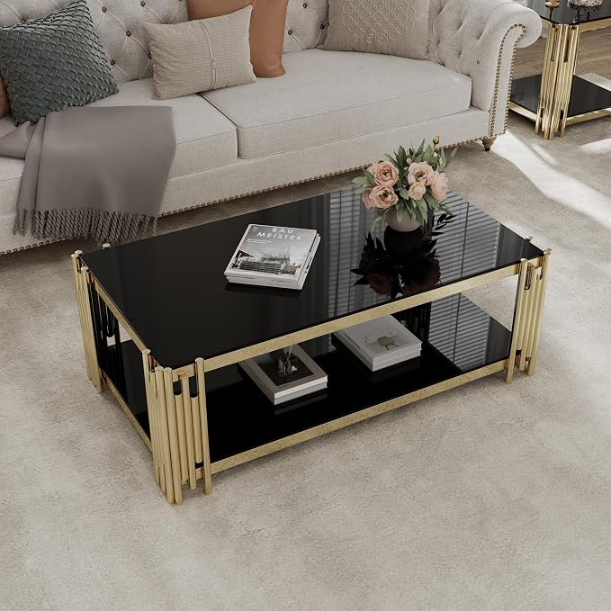 A-coffee Table-black Gold