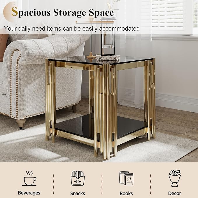 Black Gold-end Table