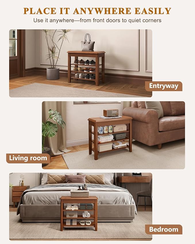 Walnut-3 Tier(wood)