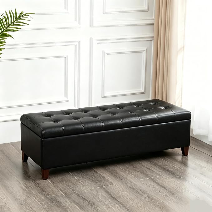 Faux Leather Black