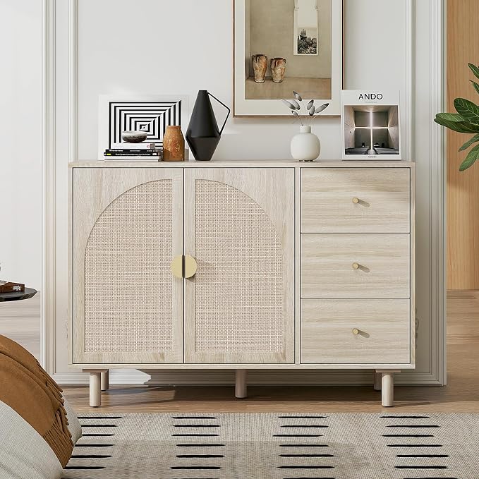Beige_2 Door 3 Drawer